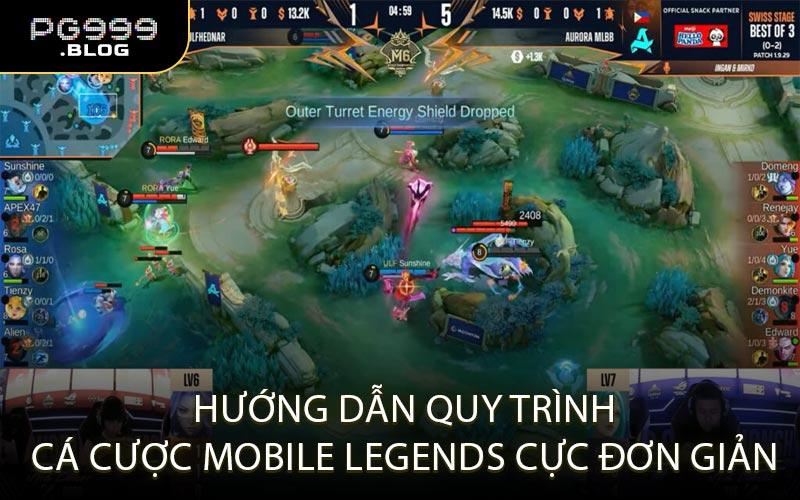 Hướng dẫn quy trình cá cược Mobile Legends cực đơn giản